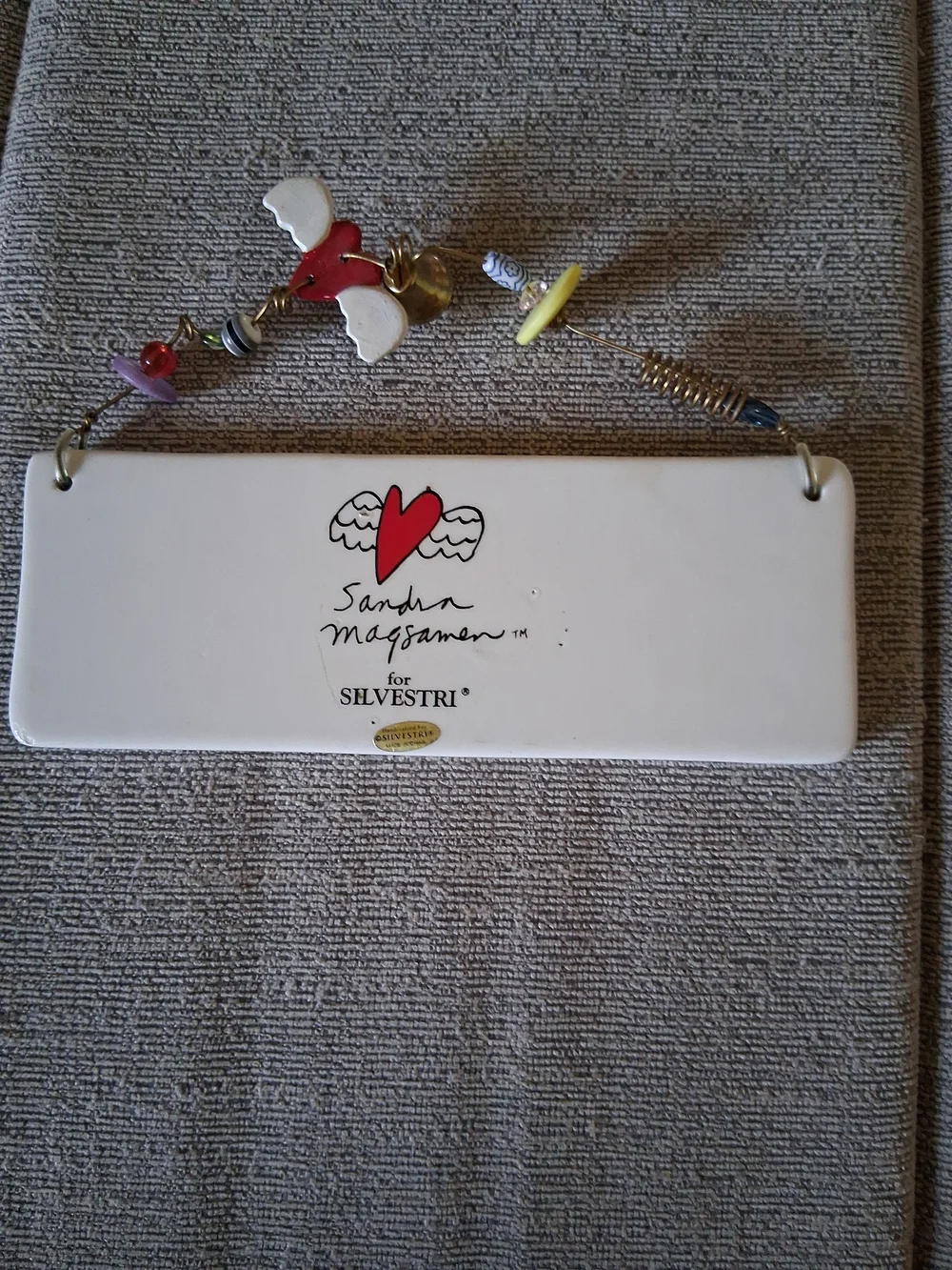Sandra Magsamen Wall Plaque - This Life Is Not a Dress Rehearsal. 1a